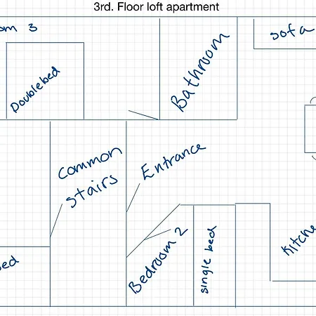 Loft In Bergen, Sandviken アパート